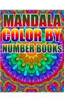 Mandala Color by Number Books