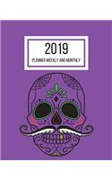 2019 Planner Weekly and Monthly: January to December 2019 Planner - 8 x 10 Inches - Paperback(94 52 Week Planner)