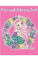 Mermaid Coloring Book For Girls