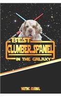 Best Clumber Spaniel in the Galaxy Writing Journal