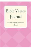 Bible Verses Journal: Gratitude & Inspirational Quotes