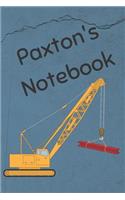 Paxton's Notebook