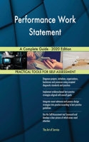 Performance Work Statement A Complete Guide - 2020 Edition