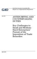 Antidumping and countervailing duties