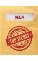 Mia Top Secret Confidential: Composition Notebook For Girls