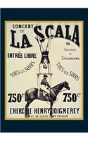 Carnet Blanc, Affiche La Scala "L'Hercule"