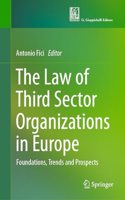 Law of Third Sector Organizations in Europe