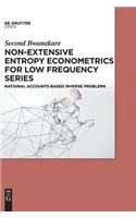 Non-Extensive Entropy Econometrics for Low Frequency Series