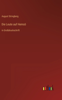 Leute auf Hemsö