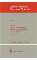 Parle Parallel Architectures and Languages Europe