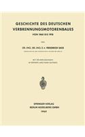 Geschichte Des Deutschen Verbrennungsmotorenbaues