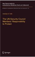 Un Security Council Members' Responsibility to Protect