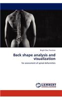 Back shape analysis and visualization