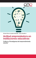 Actitud emprendedora en instituciones educativas