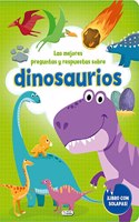 LIBRO SOLAPAS - LAS MEJORES PREGUNTAS Y RESPUESTAS SOBRE DINOSAURIOS