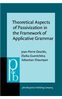 Theoretical Aspects of Passivization in the Framework of Applicative Grammar