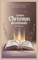 5 Minute Christmas Devotionals for Women 2024