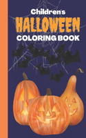 Children's Halloween Coloring Book