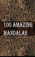 100 amazing mandalas: An Adult Coloring Book with Fun, Easy, and Relaxing Coloring Pages,100 Beautiful Mandalas for Stress Relief and Relaxation