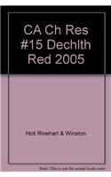 CA Ch Res #15 Dechlth Red 2005