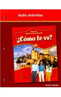 Glencoe Middle School Spanish Como Te Va? Audio Activities