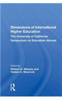 Dimensions Of International Higher Education