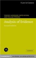 Analysis of Evidence