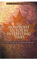 The Nonprofit Sector in Interesting Times