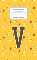 Primary Composition Notebook Grades K-2 Story Journal V