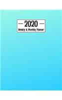 2020 Weekly & Monthly Planner