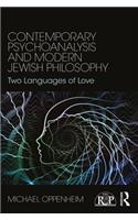 Contemporary Psychoanalysis and Modern Jewish Philosophy