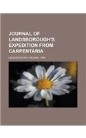 Journal of Landsborough's Expedition from Carpentaria: (English)