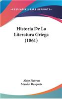 Historia de La Literatura Griega (1861)