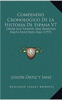 Compendio Cronologico De La Historia De Espana V7