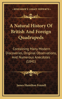A Natural History Of British And Foreign Quadrupeds