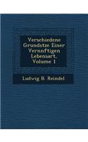 Verschiedene Grunds Tze Einer Vern Nftigen Lebensart, Volume 1