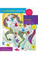 Zendoodle Coloring: Prancing Ponies: Horses and Ponies to Color and Display