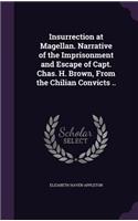 Insurrection at Magellan. Narrative of the Imprisonment and Escape of Capt. Chas. H. Brown, from the Chilian Convicts ..