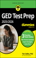 GED Test Prep 2025 / 2026 for Dummies (+3 Practice Tests Online)