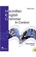 Macmillan English Grammar In Context Intermediate Pack with Key