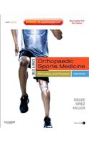 Delee and Drez's Orthopaedic Sports Medicine 2 Volume Set: Principles and Practice