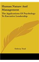 Human Nature And Management