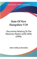 State Of New Hampshire V29