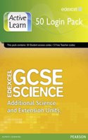 Edexcel GCSE Science: ActiveLearn 50 User Pack