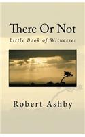 There Or Not - Little Book of Witnesses