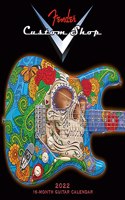 Fender Custom Shop Guitar 2022 Wall Calendar 16-Month