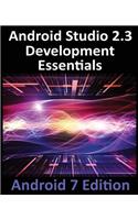 Android Studio 2.3 Development Essentials