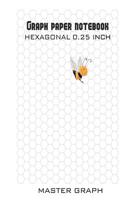 Graph Paper Notebook: 100 Pages Hexagonal 0.25 Inch