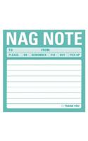 Knock Knock Nag Note Sticky Notes: Sticky Note