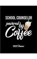 School Counselor Powered By Coffee 2020 Planner